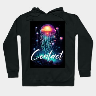 Jelly fish contact Hoodie